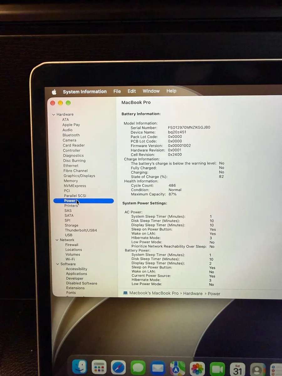 MacBook Pro 13 2020 M1 16GB/256SSD/486c - Image 4