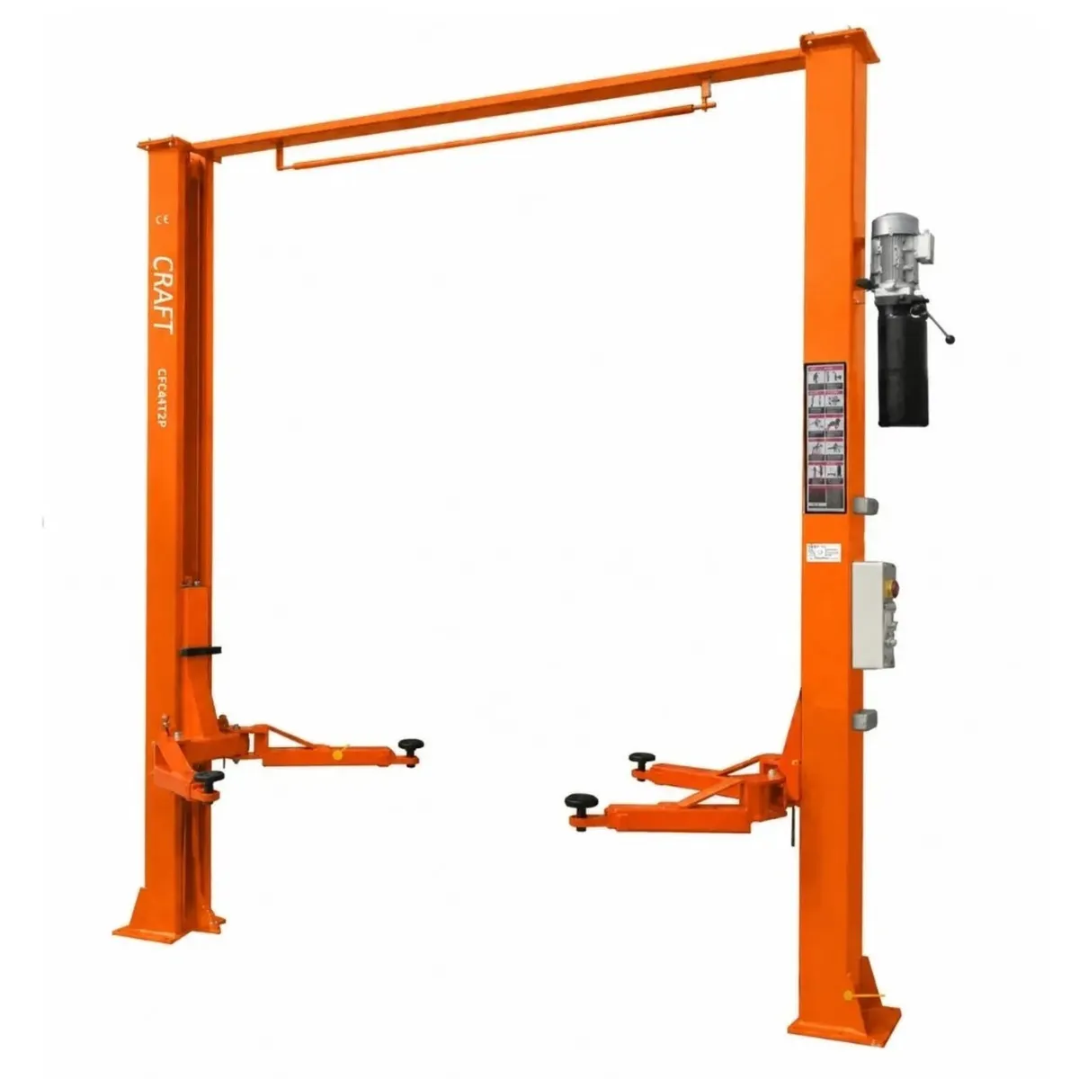 Craft Clear Floor 4 Ton 2 Post Lift 230v - Image 1