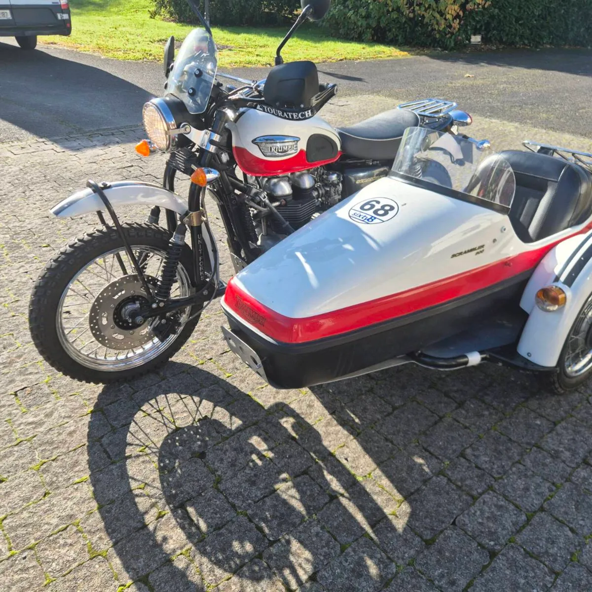 Triumph scrambler 900 side car combination - Image 3
