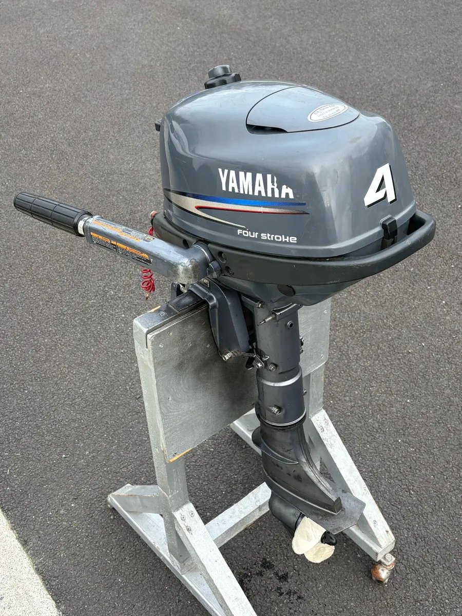 Yamaha 4hp outboard - Image 1