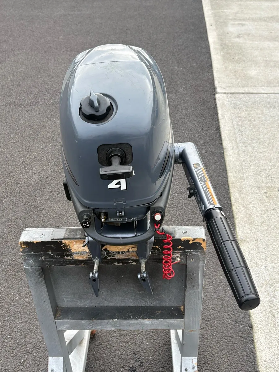 Yamaha 4hp outboard - Image 2