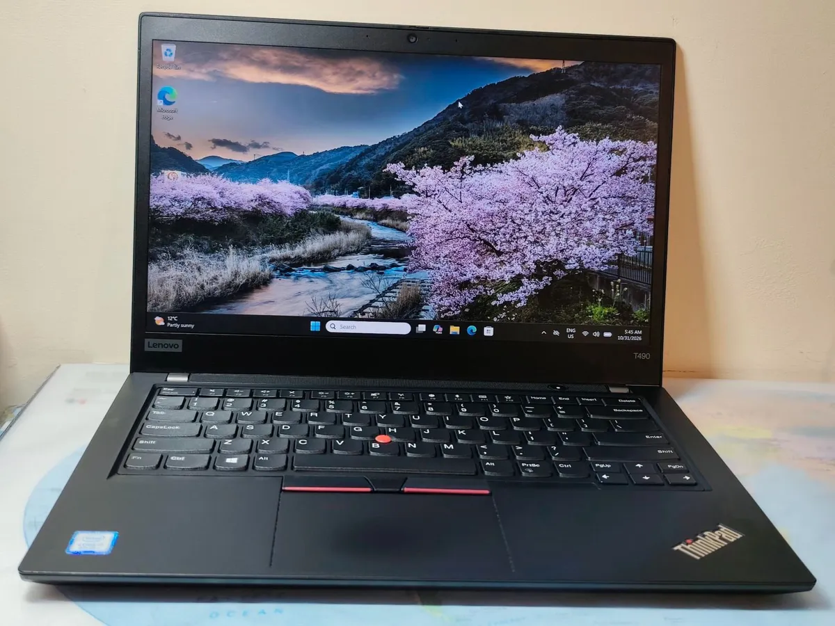 Lenovo ThinkPad T490 – Intel i7 8th Gen | 16GB RAM - Image 1