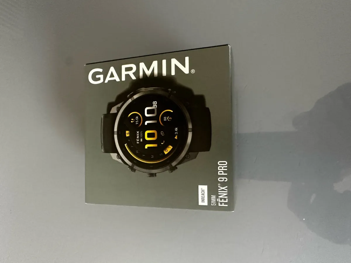 Garmin Fenix 9 Pro Inreach 51mm Black - Image 1