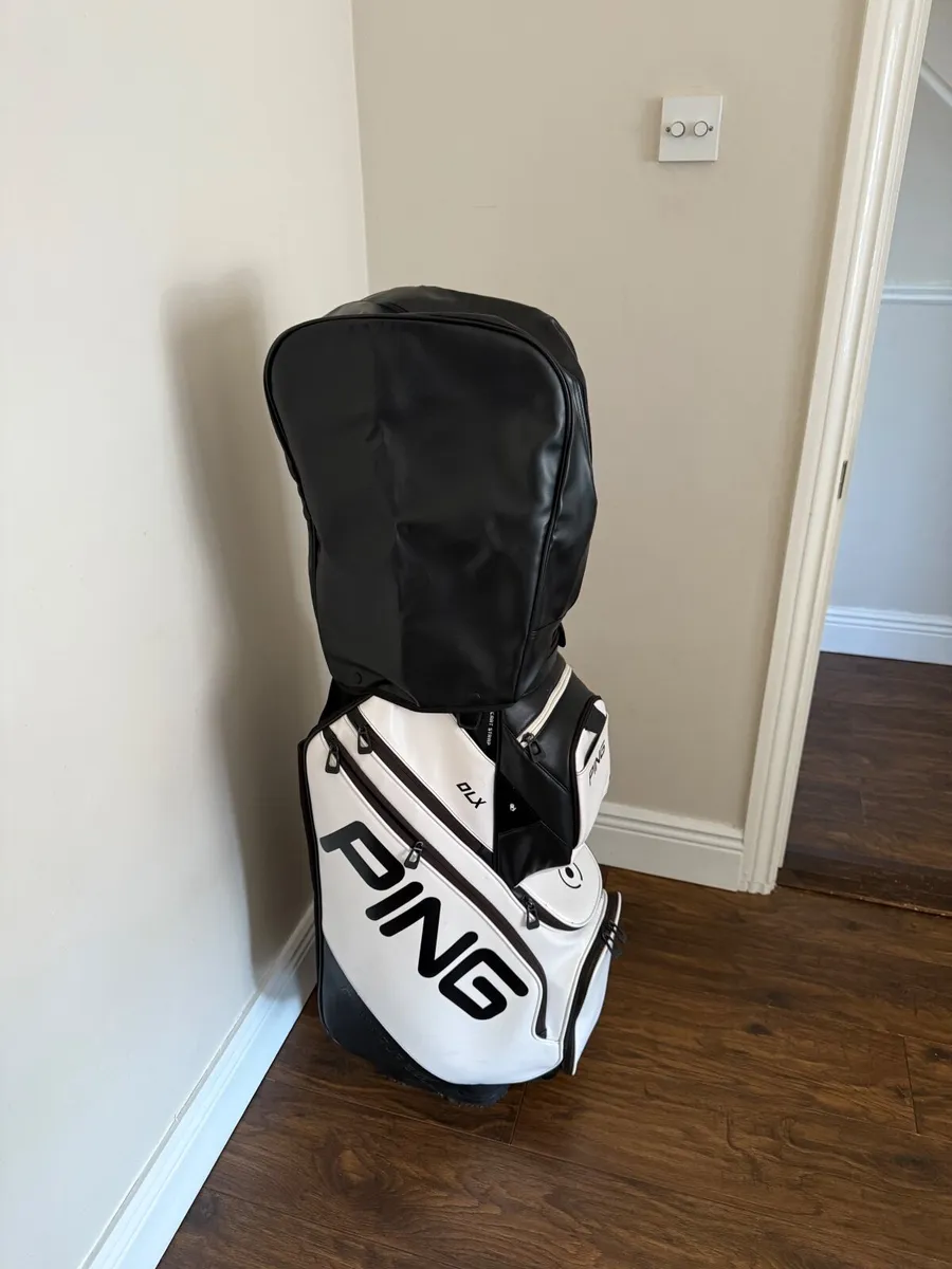 Ping DLX cart bag, white - Image 3