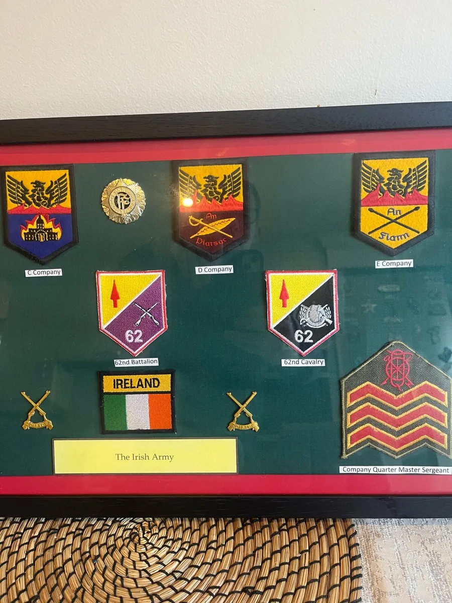 Irish army Defence Forces badges and patches - Image 3