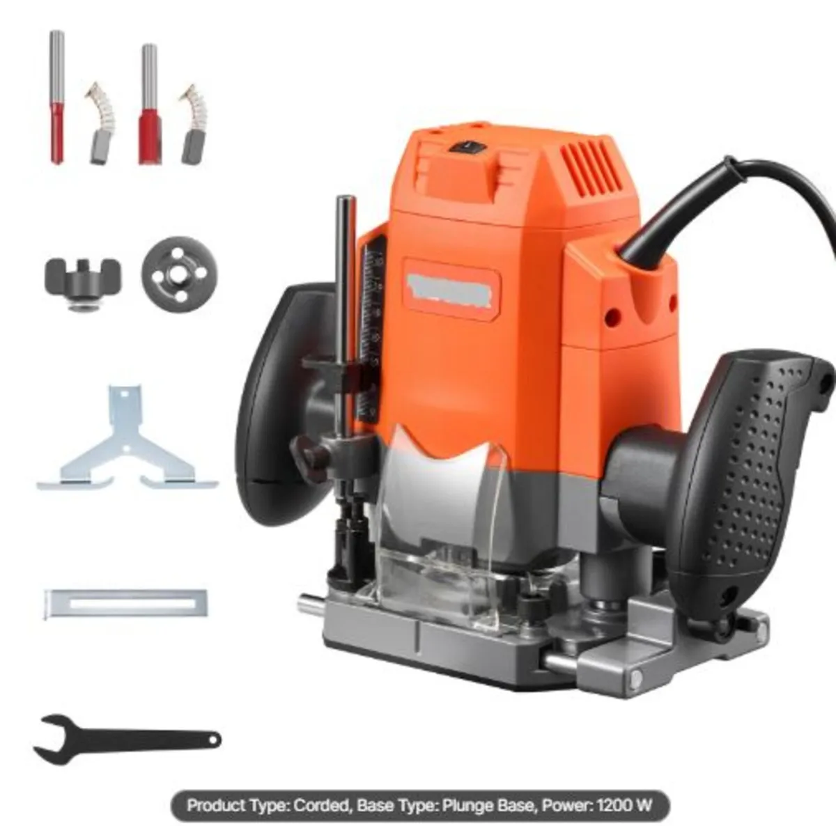 Wood Router, 1.6 HP 1200W, Variable Speed Router - Image 1