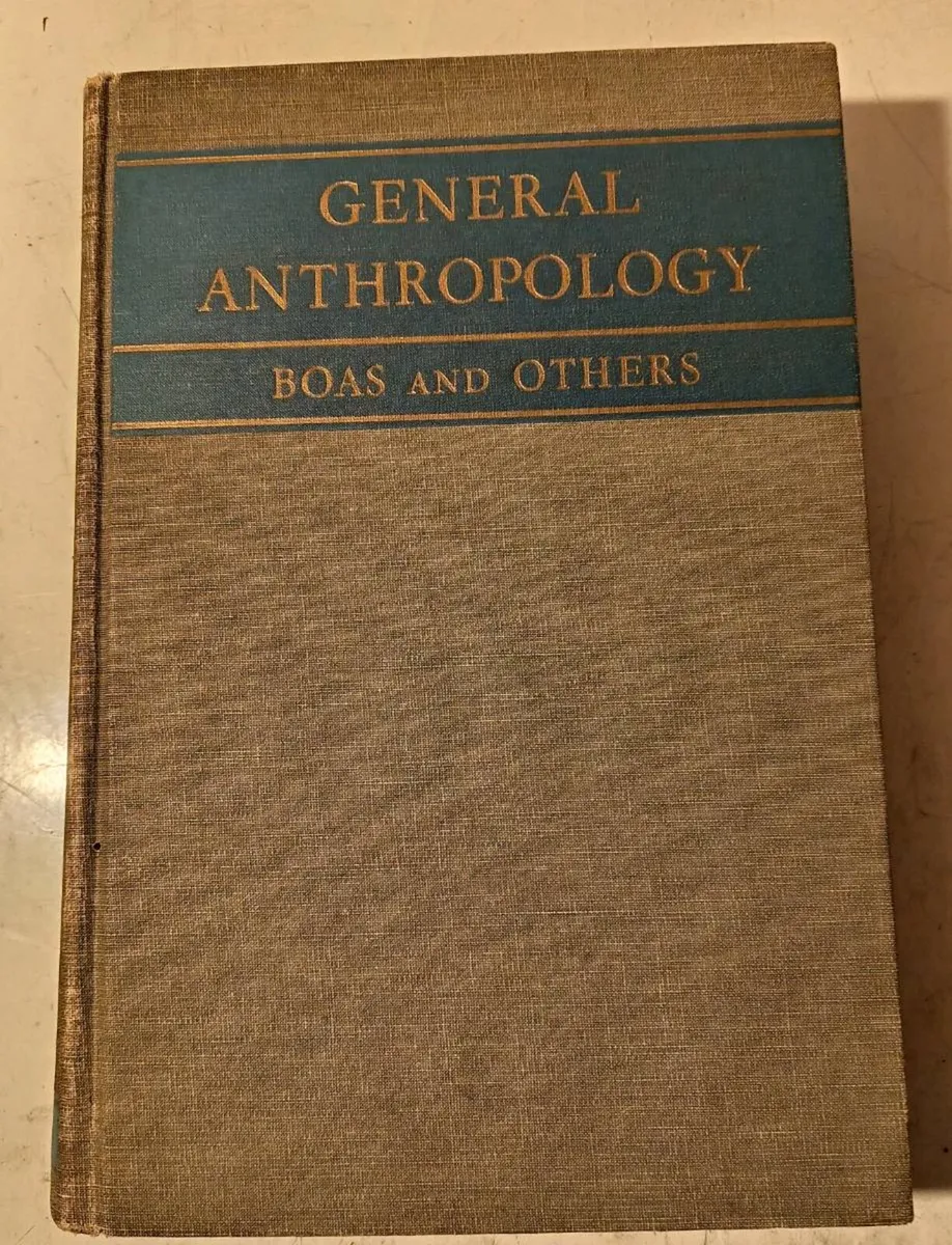 Anthropology Book 1938 - Image 1