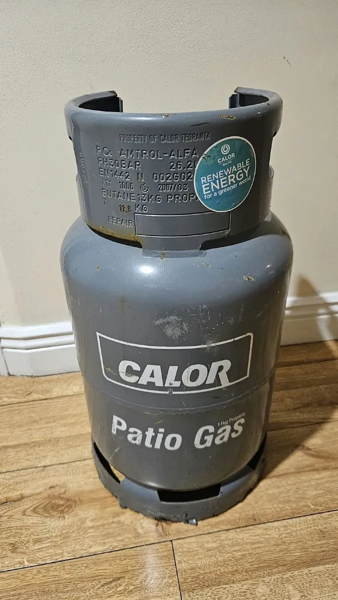 Gas cylinder empty - Image 1