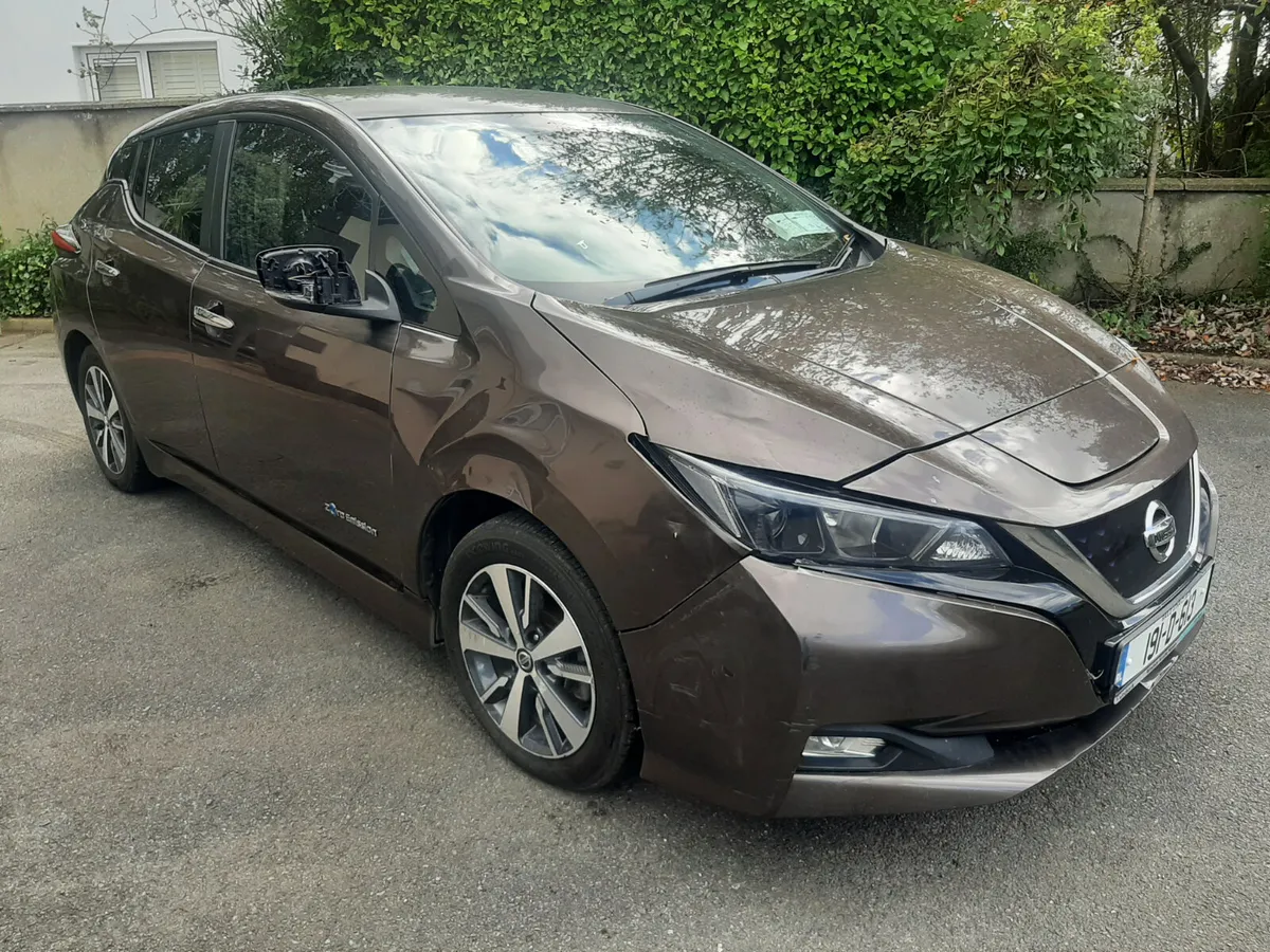 NISSAN LEAF EV SV 2019 ,NEW MODEL X TAXI - Image 2