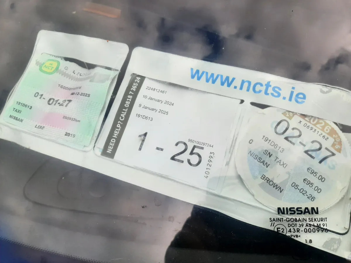 NISSAN LEAF EV SV 2019 ,NEW MODEL X TAXI - Image 4