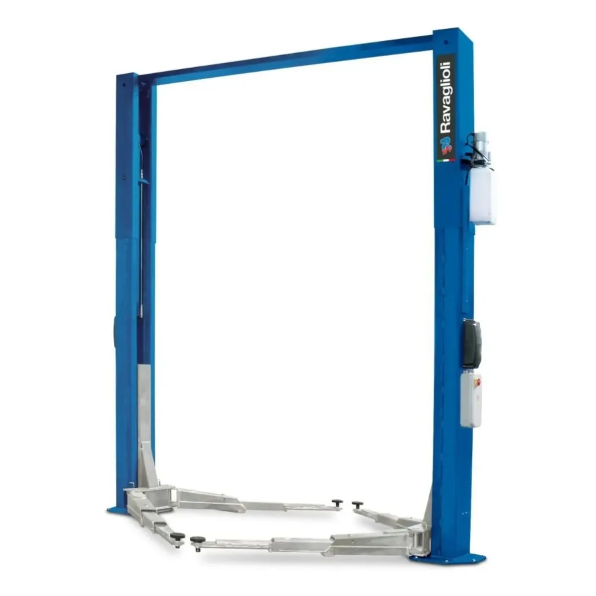 Ravaglioli 5.5 Ton Clear Floor 2 Post Car Lift - Image 2
