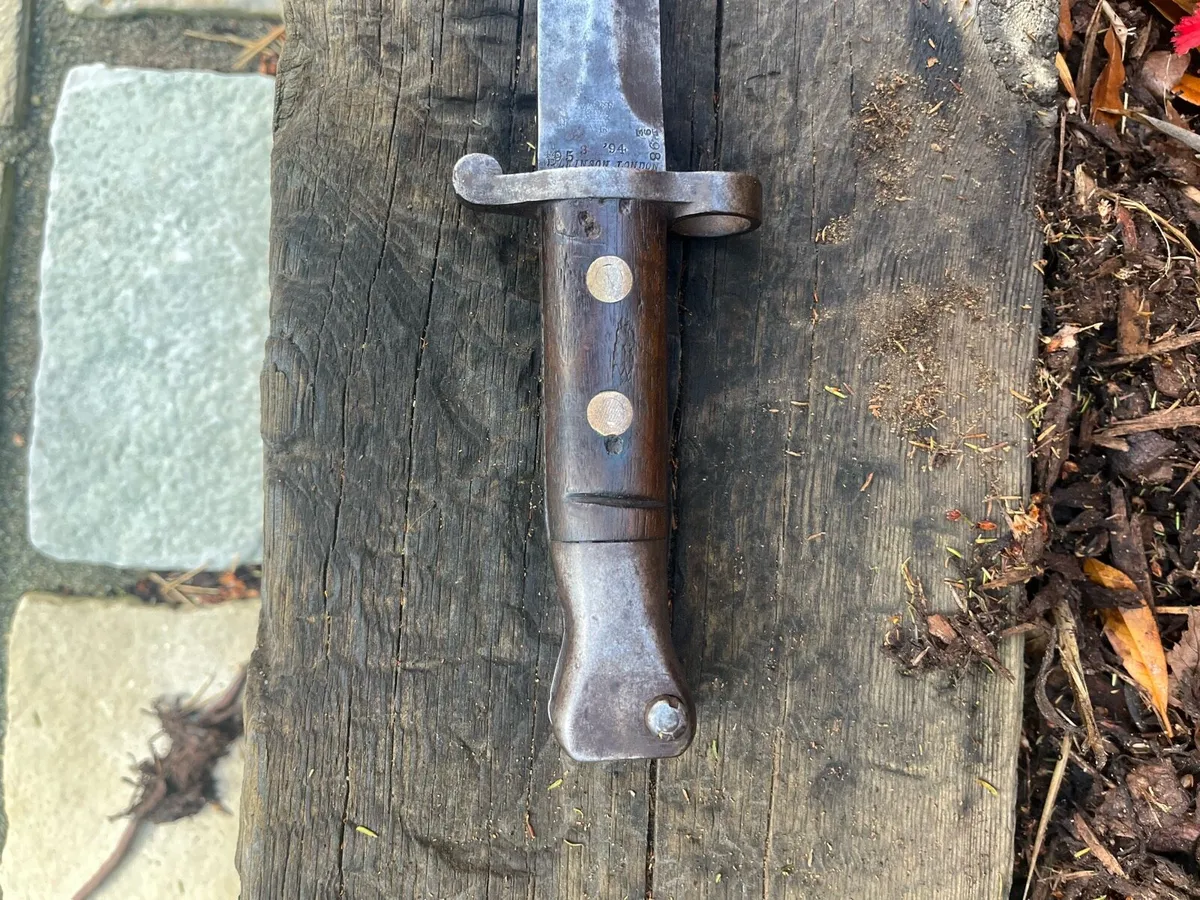 Lee Metford 1894 bayonet Boar War - Image 4