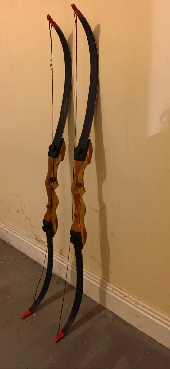 Wooden bow archery Young Fox for kids - Image 3