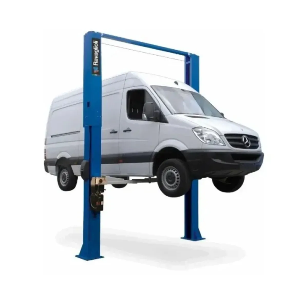 Ravaglioli 4.5 Ton Clear Floor 2 Post Car Lift - Image 1