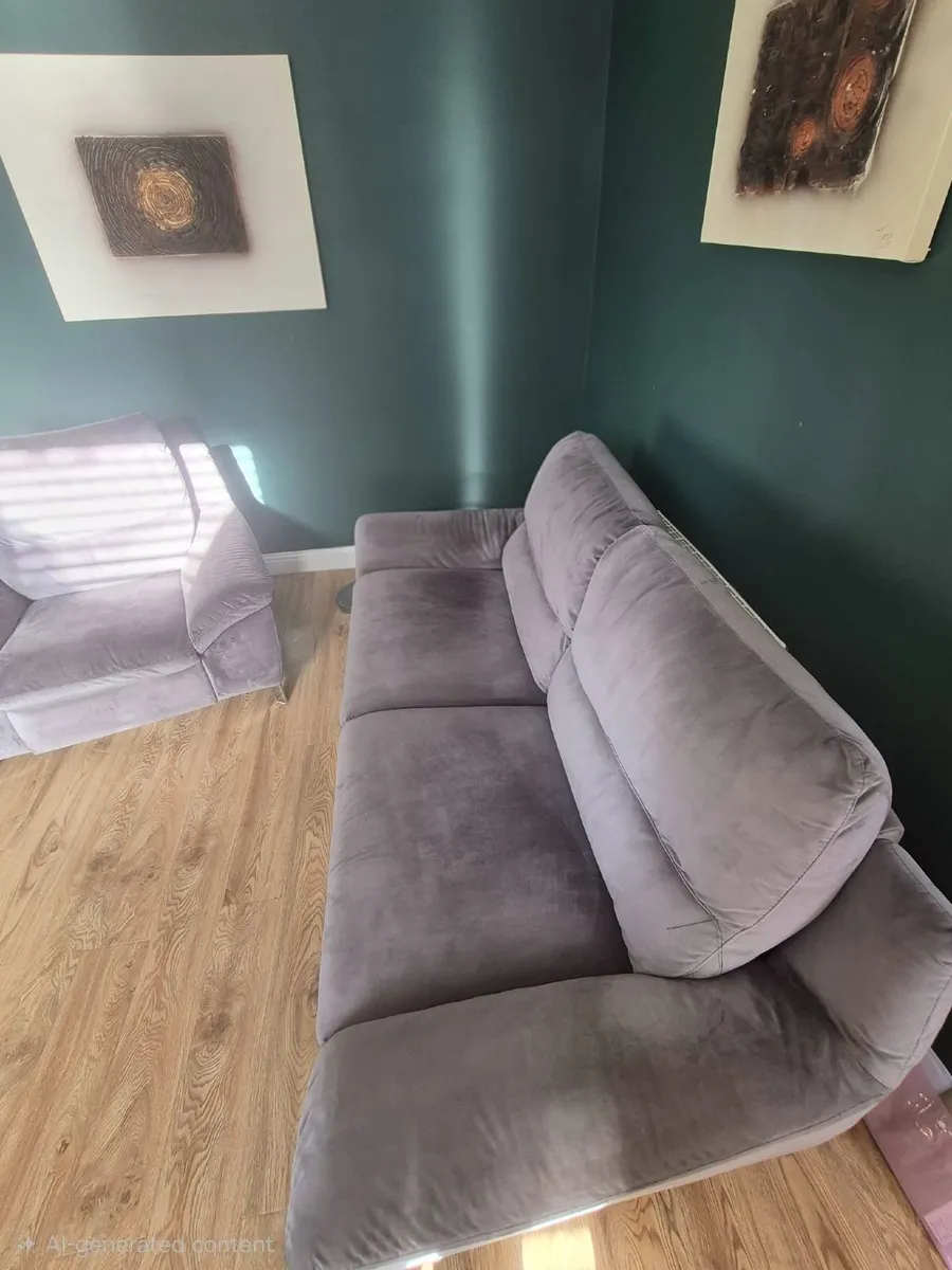 Recliner Sofa and armchair - Image 2