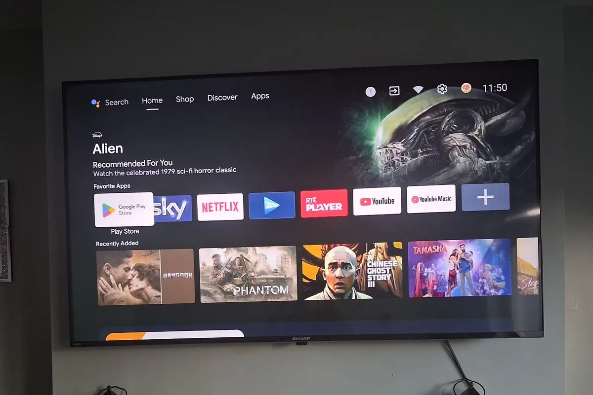50 inch Sharp smart tv - Image 3