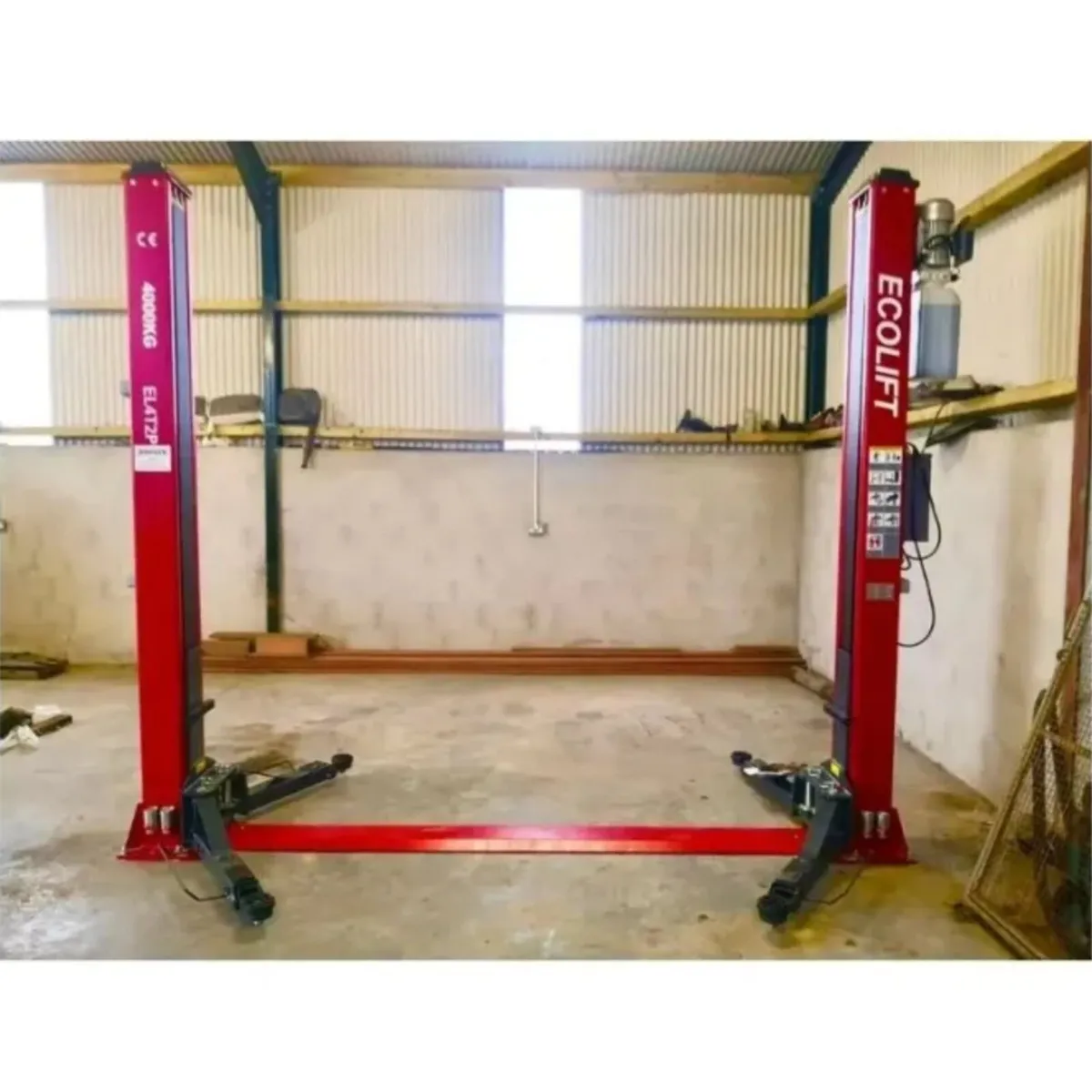 Ecolift 4 Ton Two post Automotive Car Lift | Ideal - Image 1