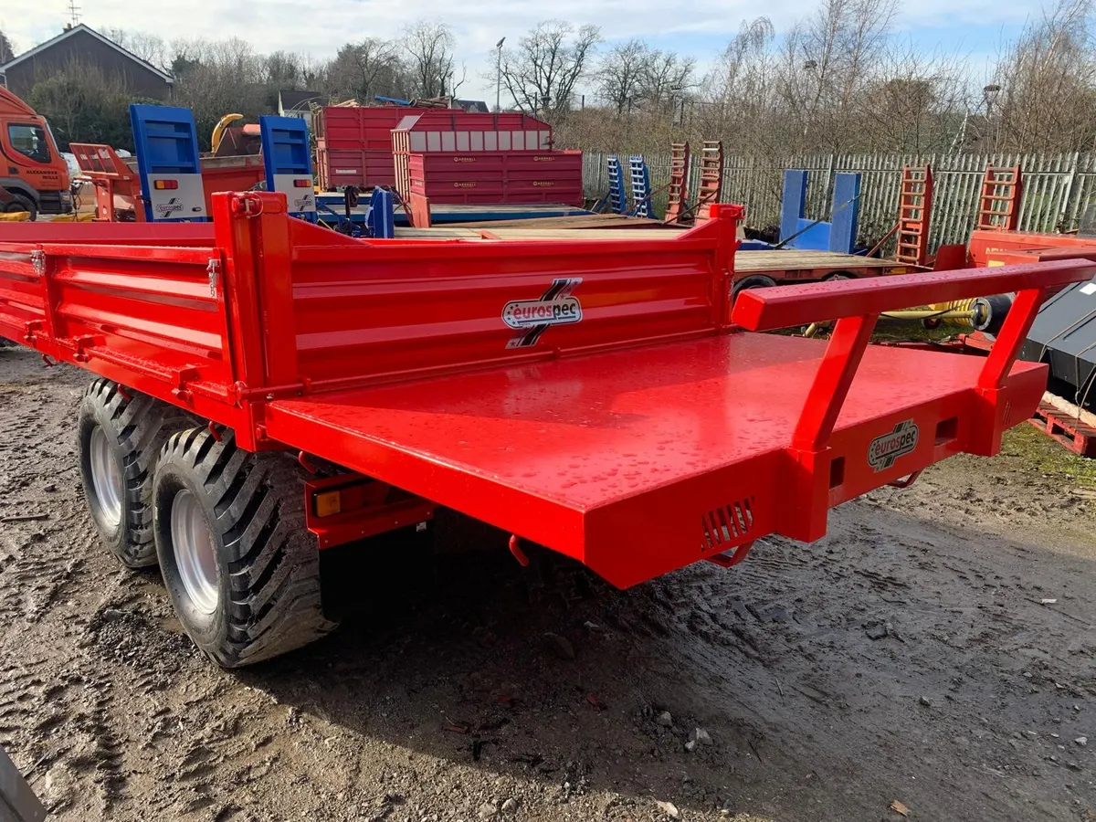 EUROSPEC 14' X 7'6" MULTIPURPOSE C/W BALE EXT - Image 2