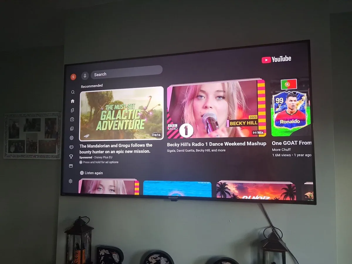 50 inch Sharp smart tv - Image 1