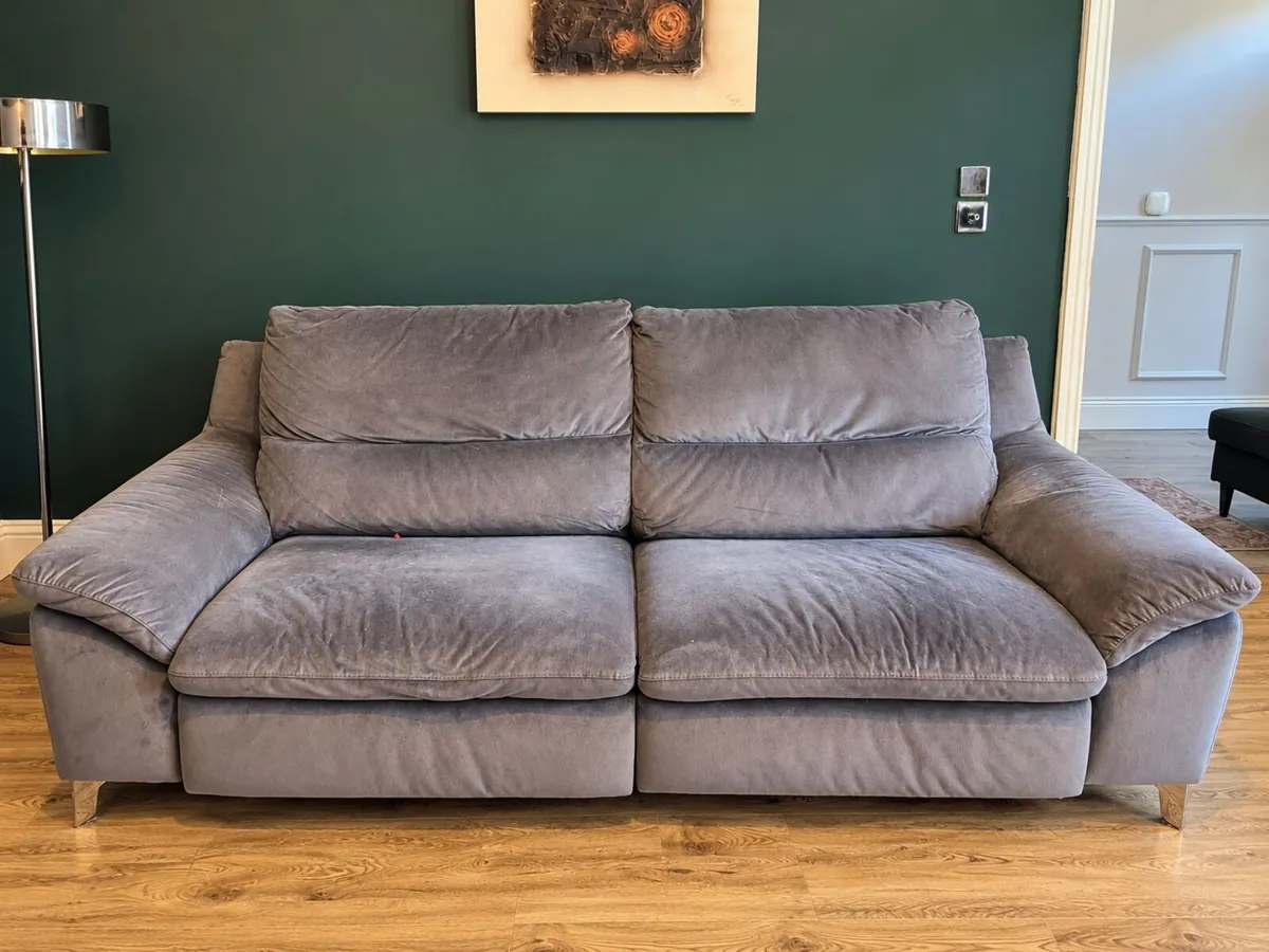 Recliner Sofa and armchair - Image 1