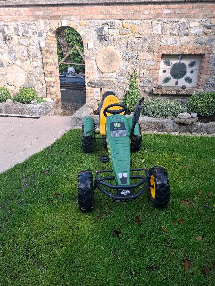 Kids john deere large gocart - Image 3