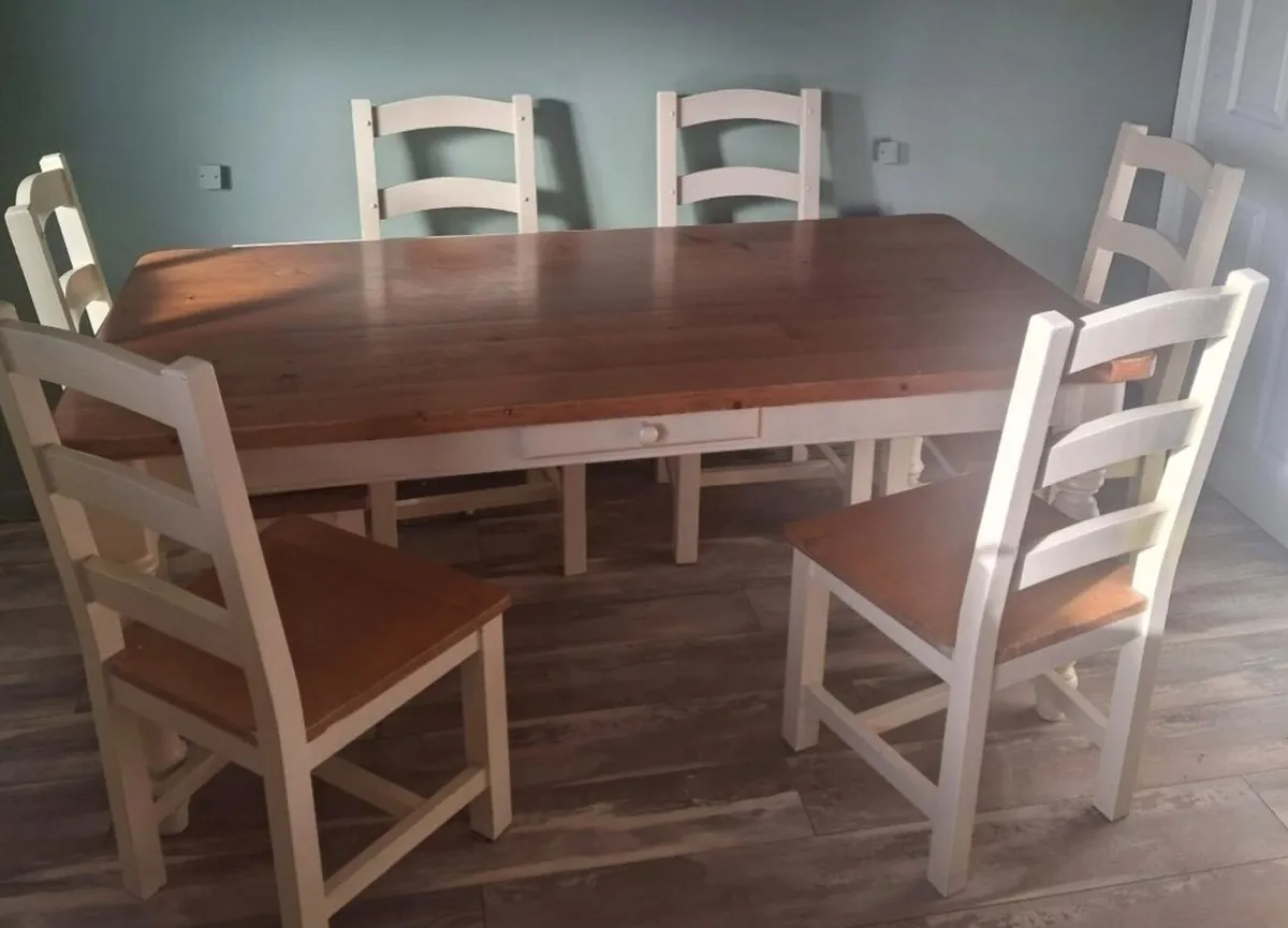 Table and chairs