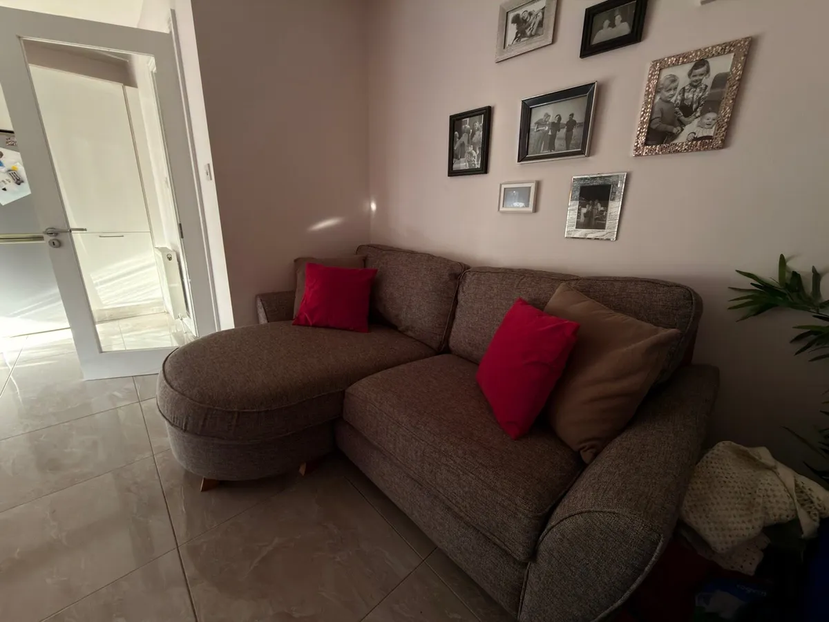 2 seater L- shaped Sofa - Image 1