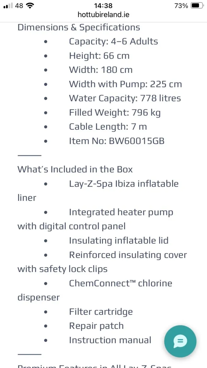 Lay-Z-Spa Ibiza Hot Tub - Image 3