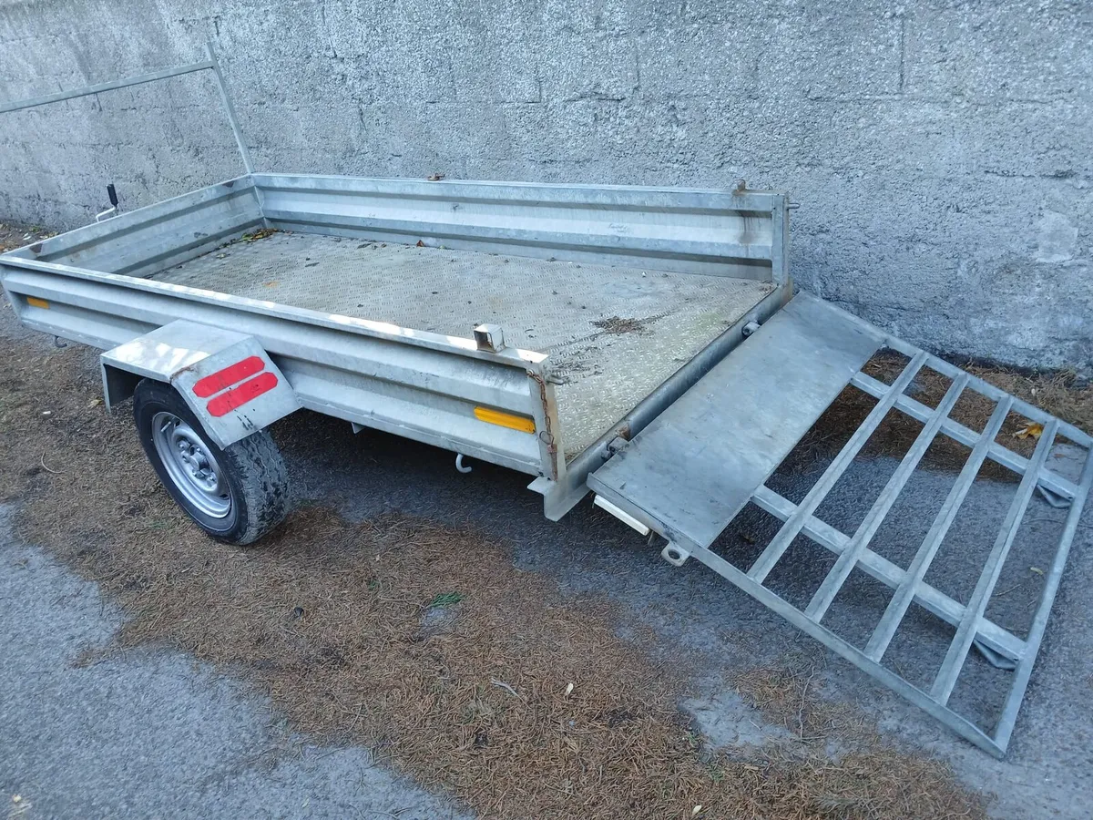 Logic galvanised car trailer - Image 3