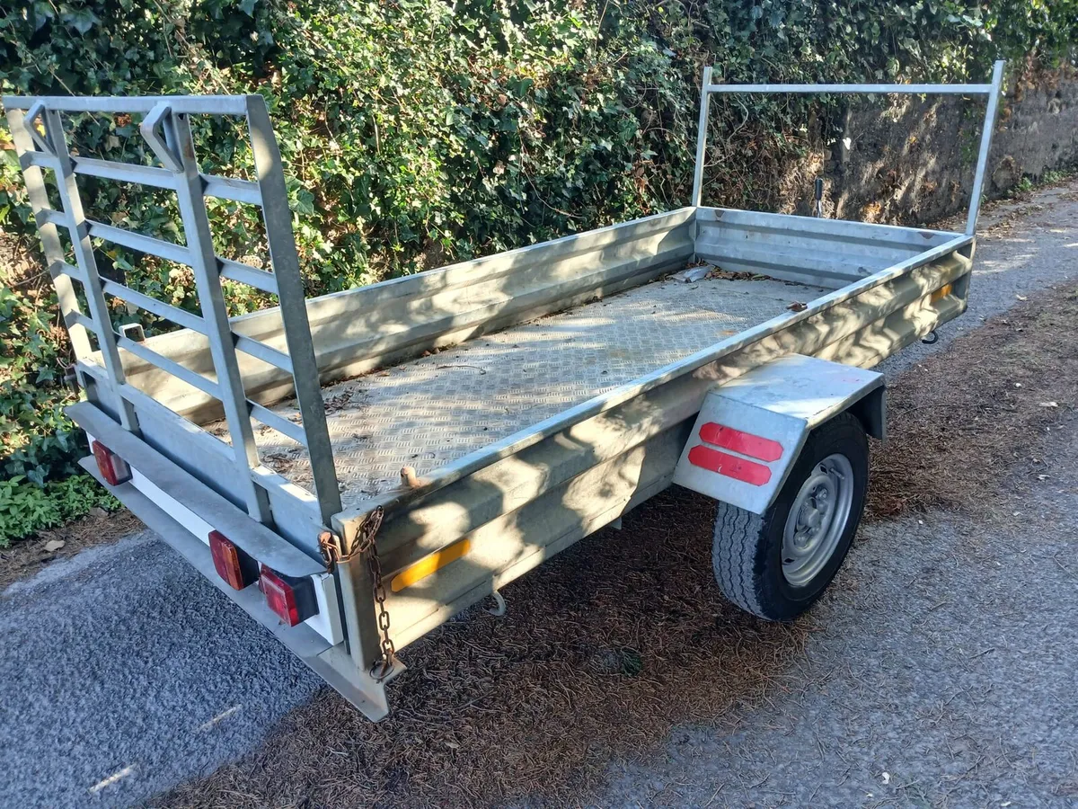 Logic galvanised car trailer - Image 4
