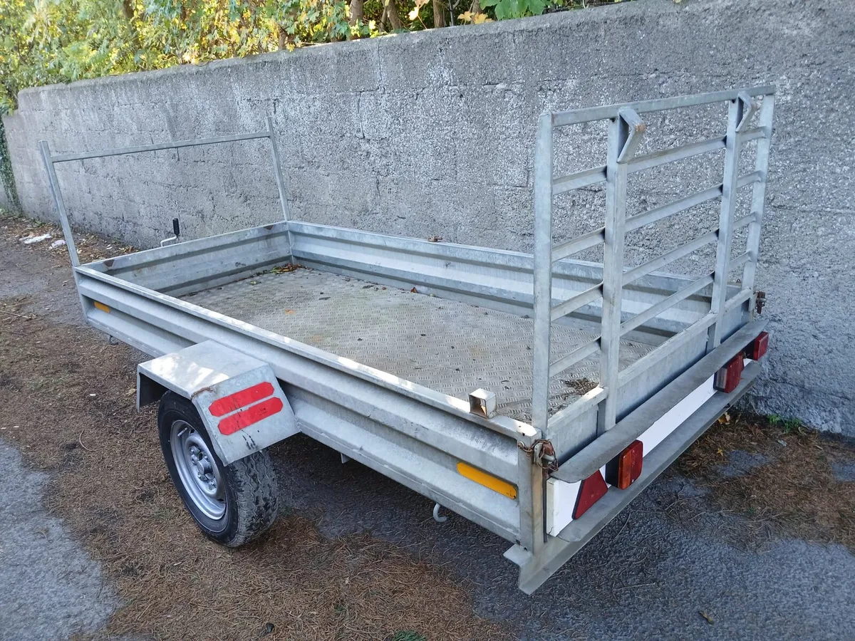 Logic galvanised car trailer - Image 2