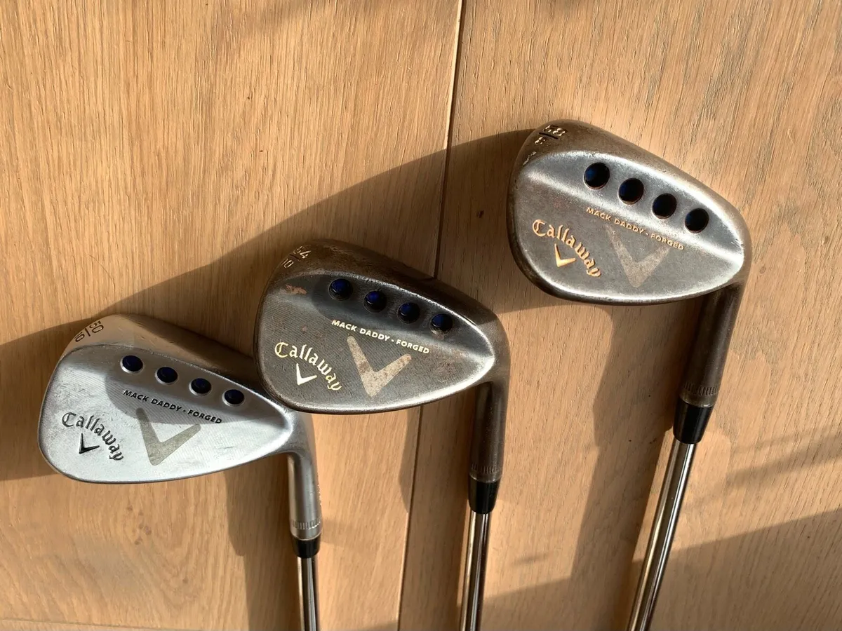 Callaway Mack Daddy Wedge Set (50°, 54°, 58°) - Image 1