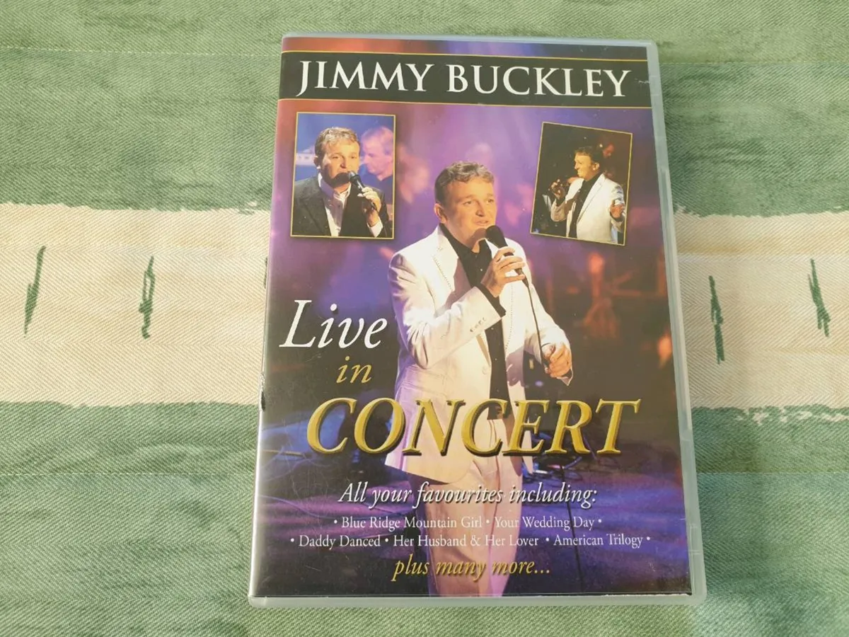 Jimmy Buckley DVD Live in Concert - Image 1