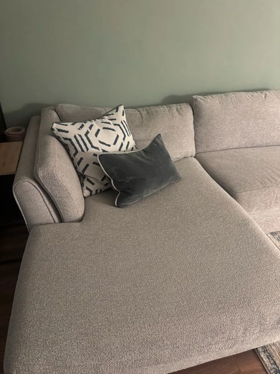L left hand side DFS large sofa - Image 3