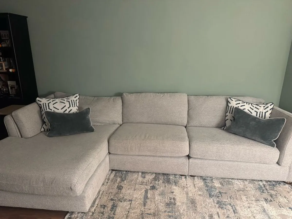 L left hand side DFS large sofa - Image 1