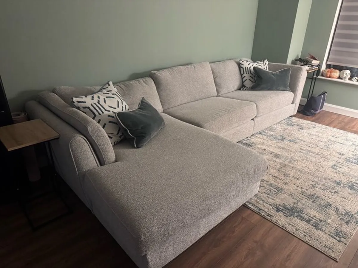 L left hand side DFS large sofa - Image 2