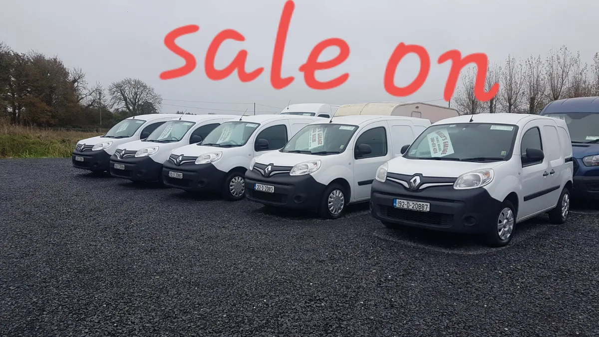 Renault Kangoos  CHOICE OF 7 LOW KM VAT INVOICE - Image 1