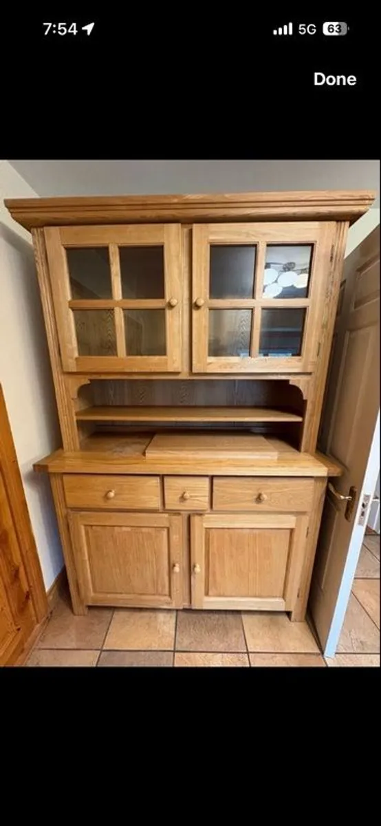 soild oak cabinet - Image 3