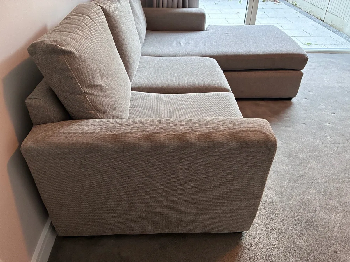 Grey L Shaped Couch / Sofa with Chaise (WayFair) - Image 4