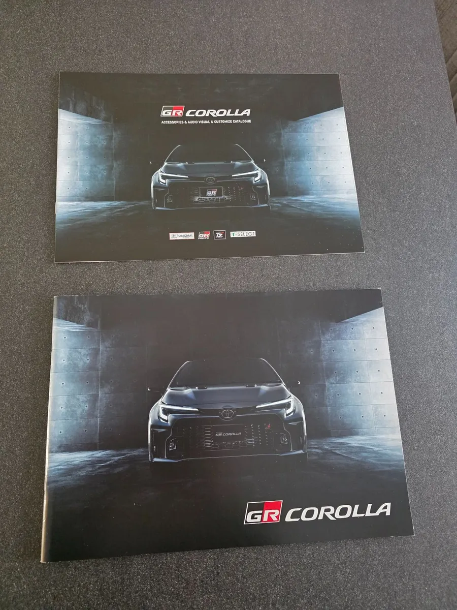 Toyota GR COROLLA brochures - Image 1