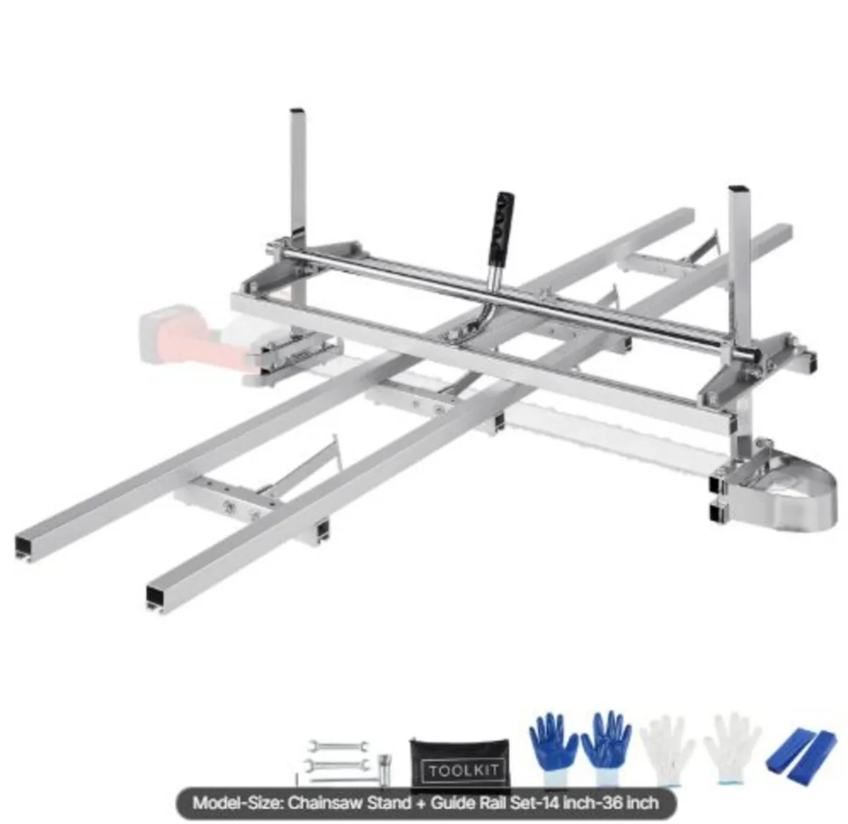 Chainsaw Mill and Rail Mill Guide System, Portable - Image 1