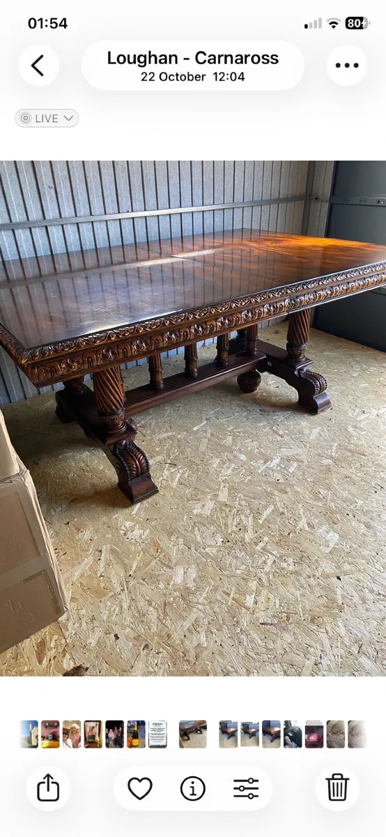 Table and 8 chairs - Image 2