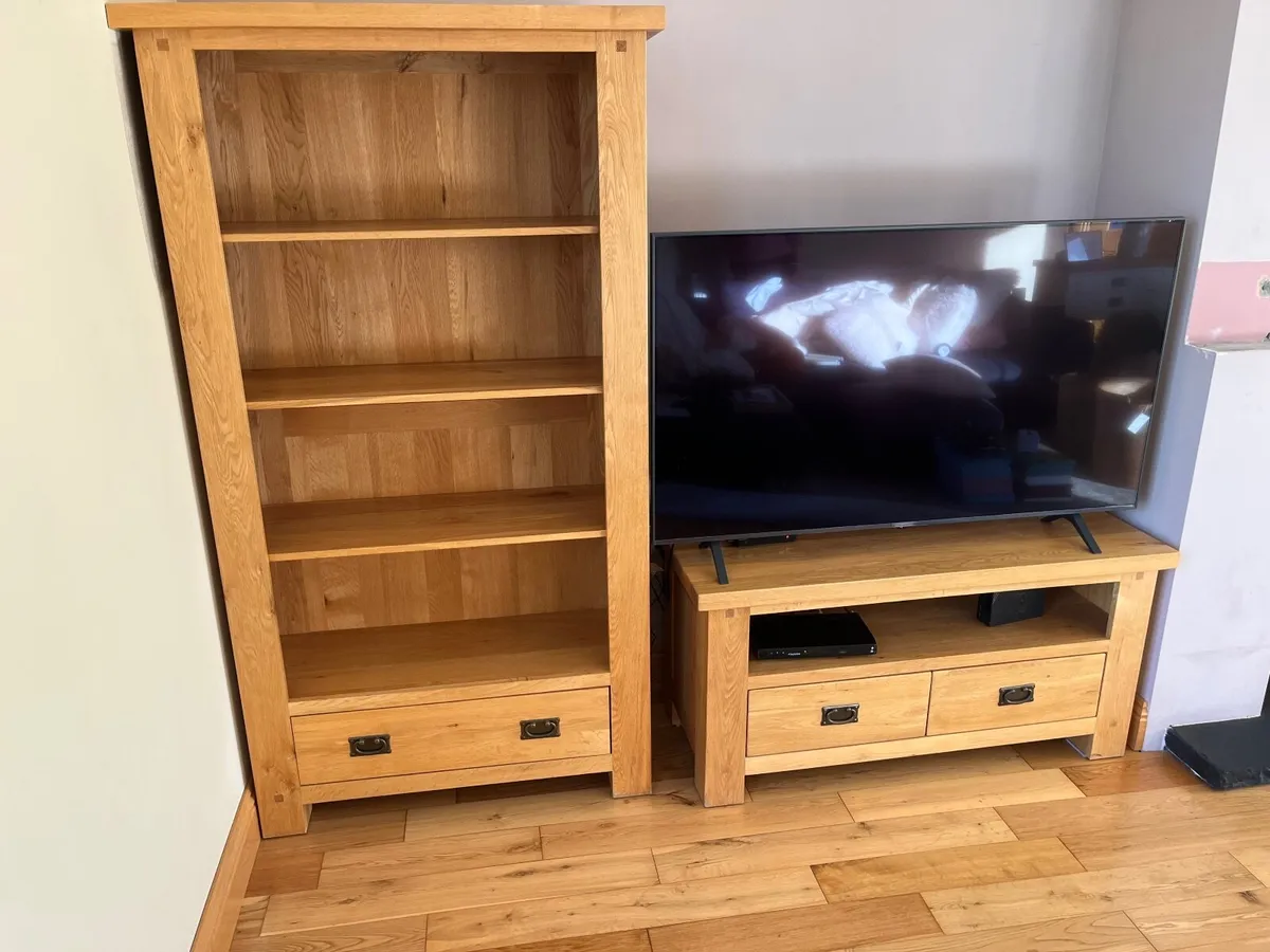 Tv unit and Bookshelf - Image 2