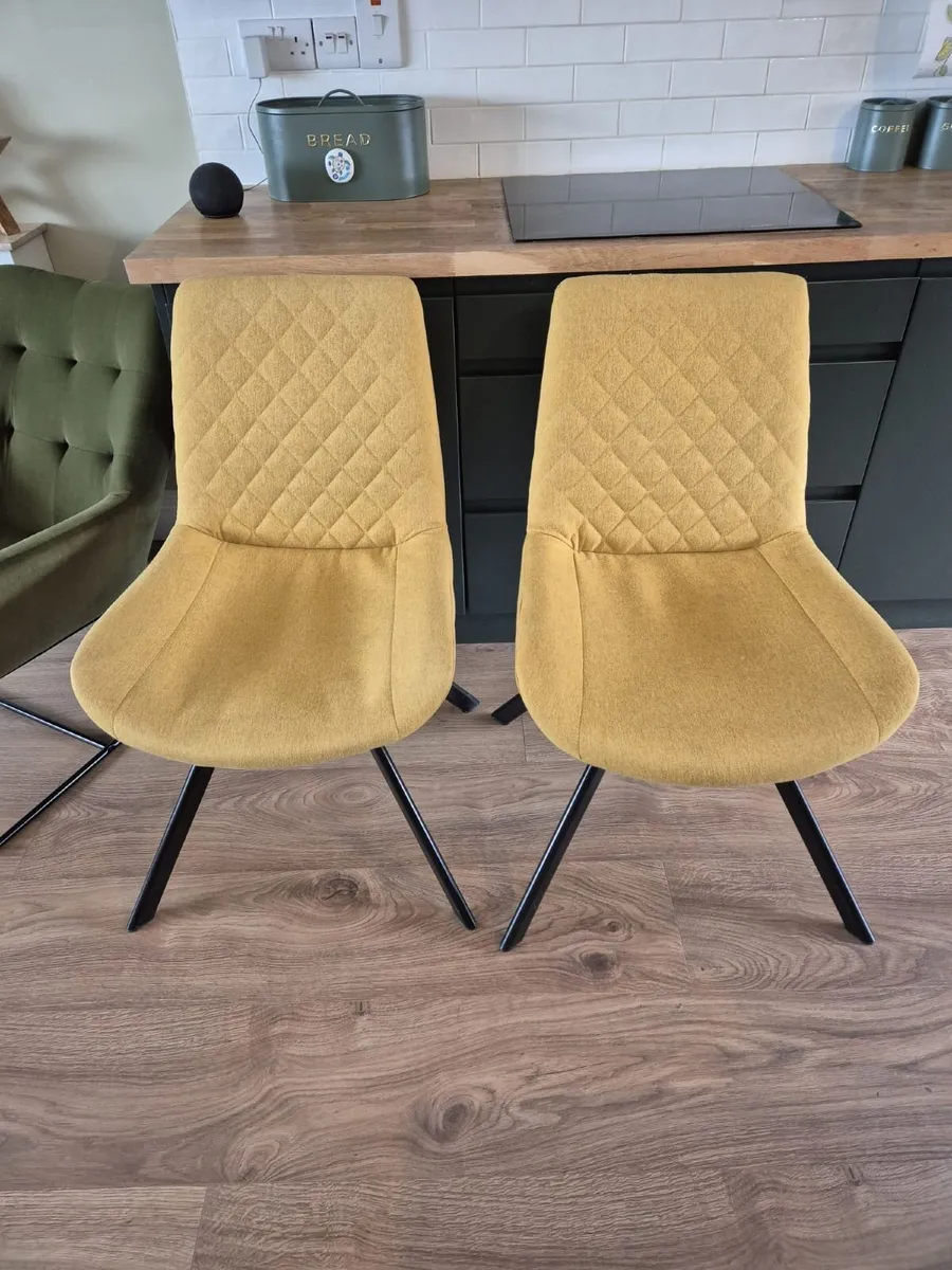 8 dining room chairs - Image 2