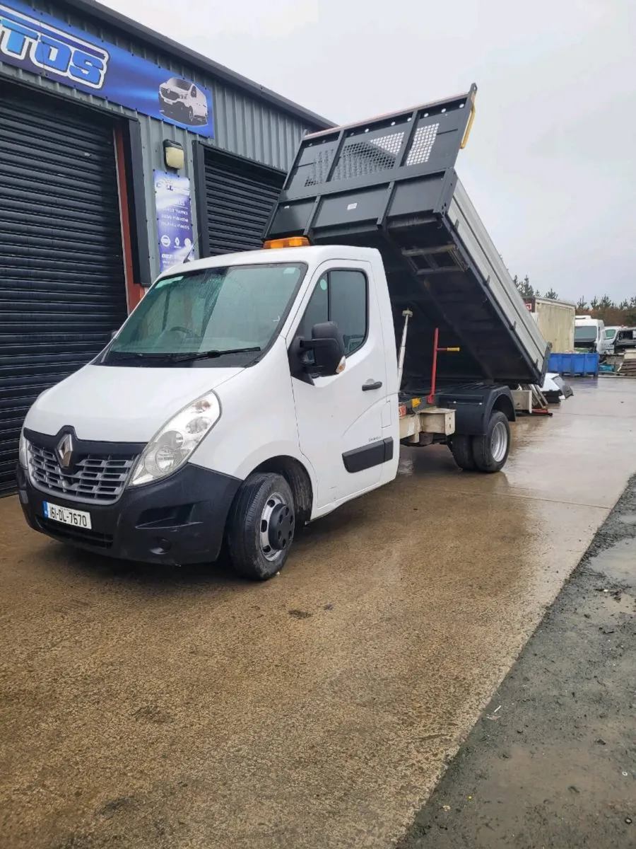 2016 renault master tipper - Image 1