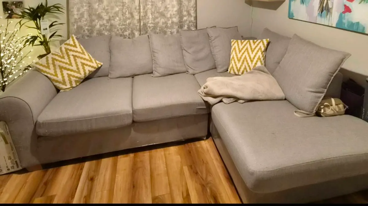 Left handed L shaped couch