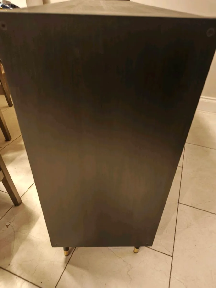 Black & gold IKEA Kallax 8 cube unit - Image 3