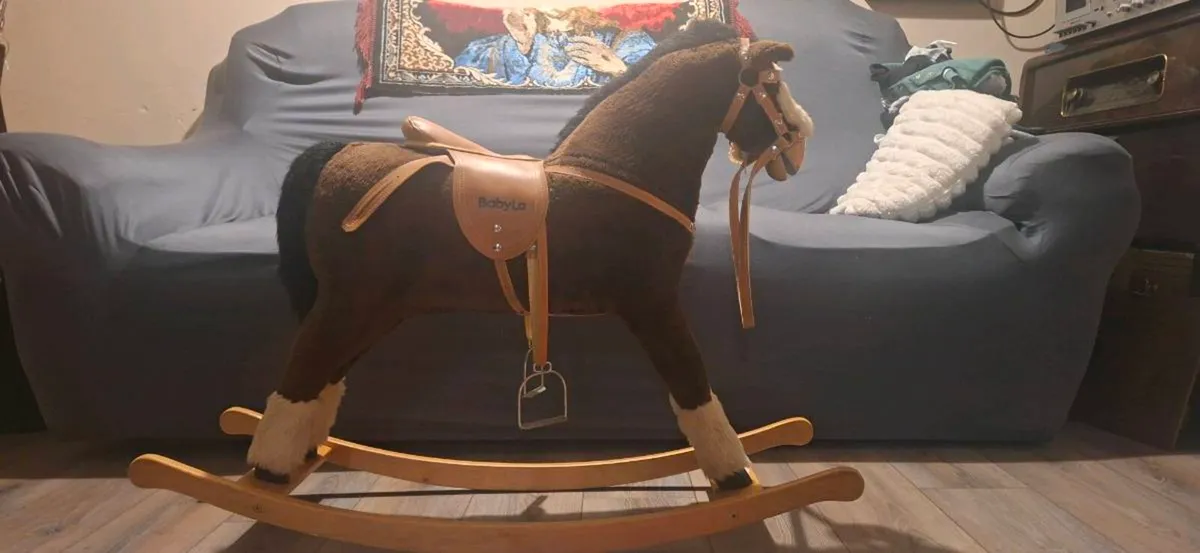 Lovely Vintage Rocking Horse - never used - Image 1