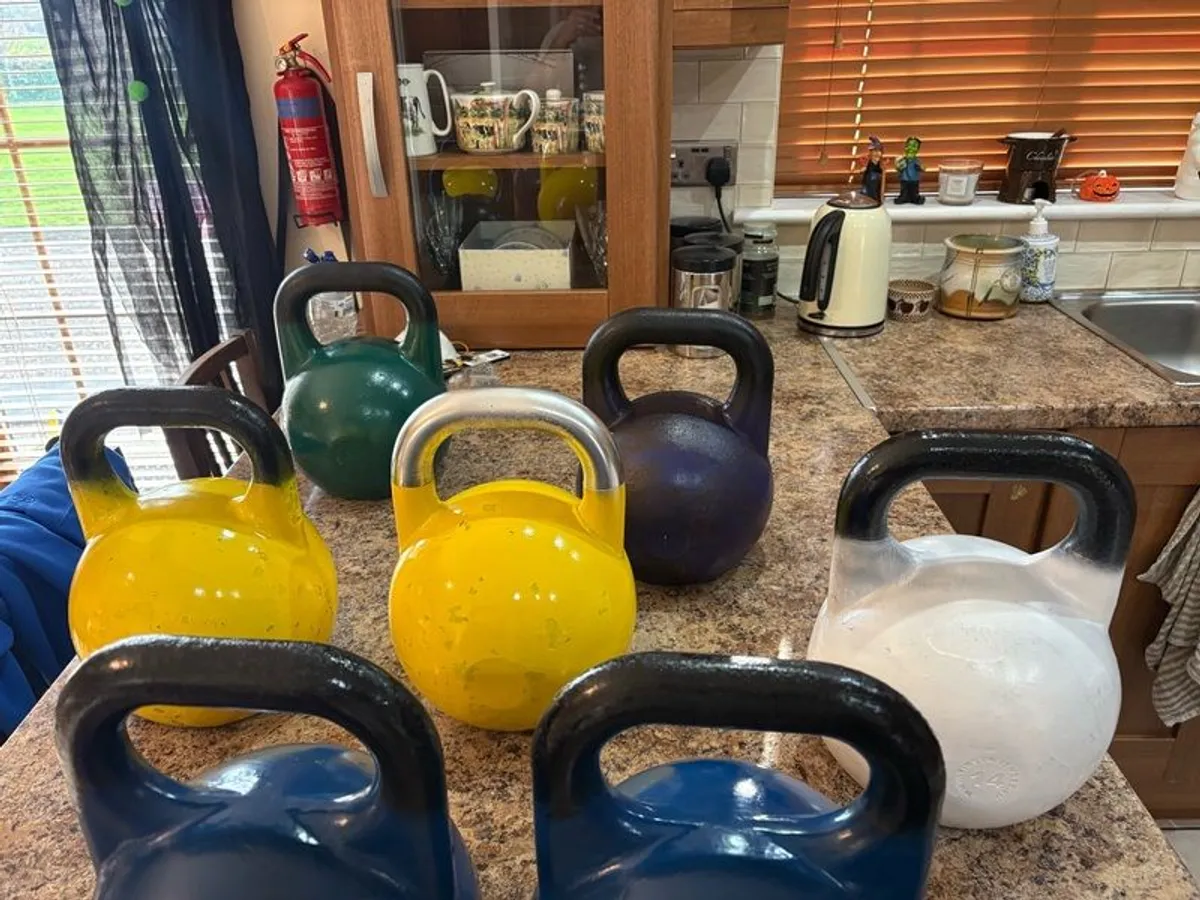 Competition Kettlebell Set, Selling  As 1 Lot + Asking Price Only, Cheap, Cost 2.5 Times This New!! - Image 3