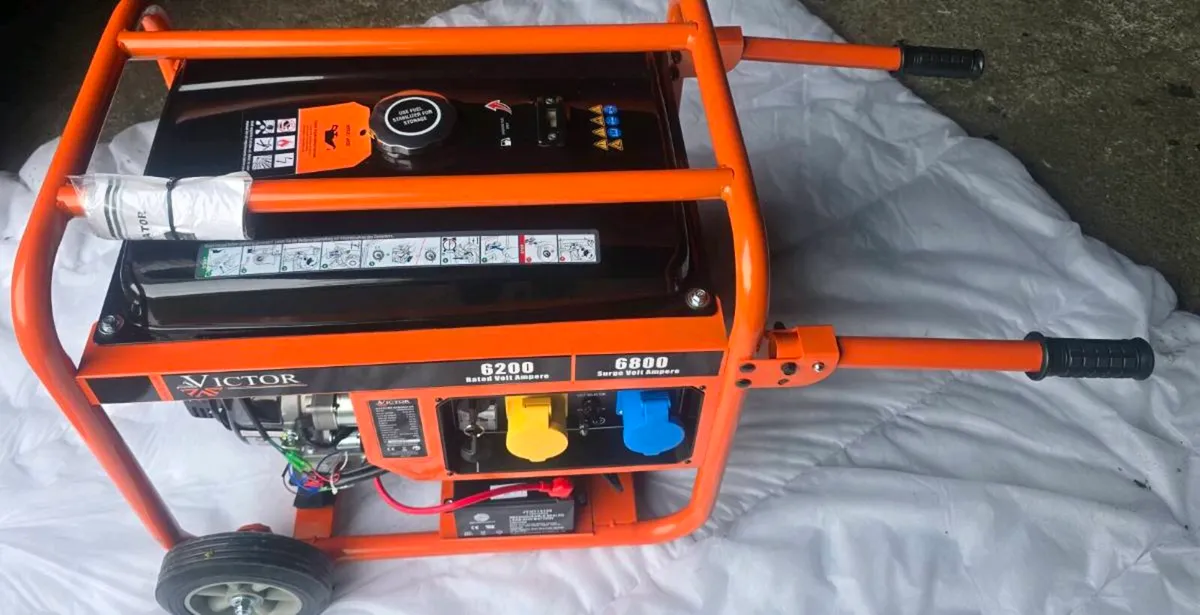 New elec start 6.8kva Victor - Image 2